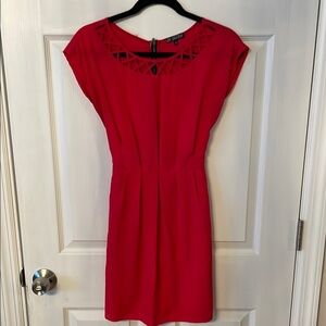 BeBop Vibrant Red Mini Dress